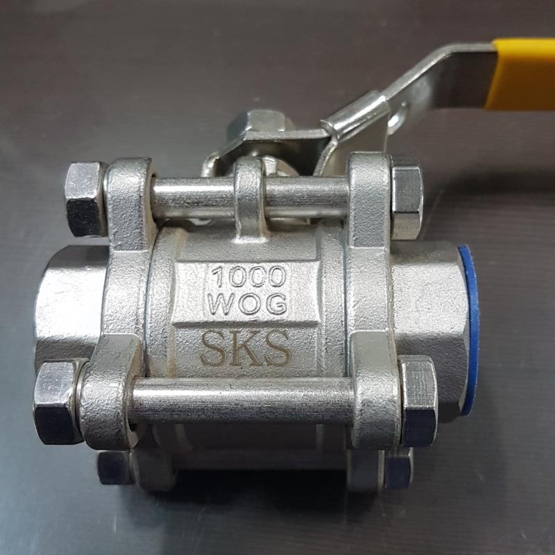 SKS234 SS 304 Lockable Handle Ball Valve