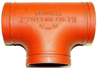 TYCO GRINNELL DI GROOVED TEE | TYCO GRINNELL