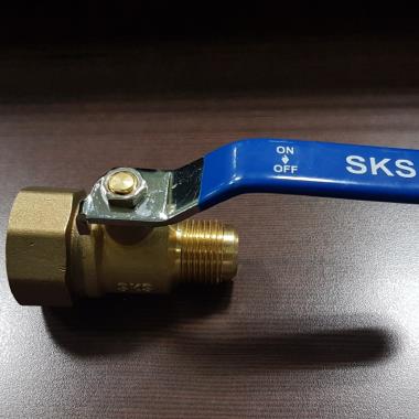 SKS 520-1 Forged brass ball valve with flare ends | SKS