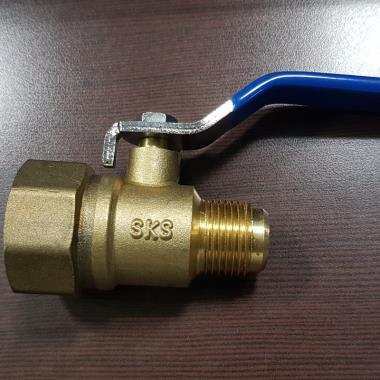 SKS 520-1 Forged brass ball valve with flare ends | SKS