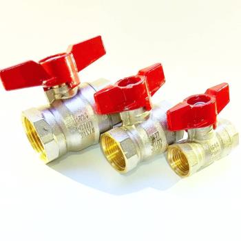 CIMRED6/1 Forged Brass Ball Valve PN25 (Butterfly Handle) | CIM (CIMBERIO)