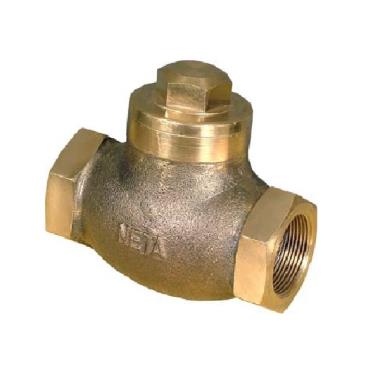 WJ Bronze IBR Horizontal Lift Check Valve (Screwed) | WJ