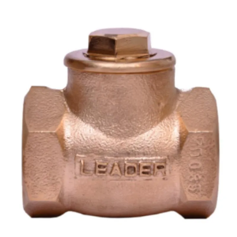 Leader Gun Metal Horizontal Check Valve ISI Marked, (Screwed)