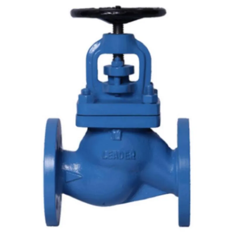 Leader CI Globe Valve DIN Std PN - 16 (flanged)