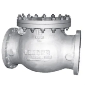 Leader CS Swing Check Valve CL-150 (flanged) | LEADER