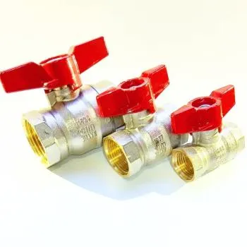CIMRED6/1 Forged Brass Ball Valve PN25 (Butterfly Handle) | CIM (CIMBERIO)