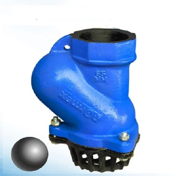 Normex (B-04) CI Ball Foot Valve Threaded