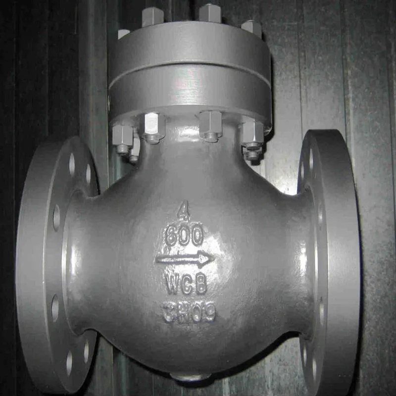 WJ Cast Carbon Steel IBR Swing Check Valve Class-600