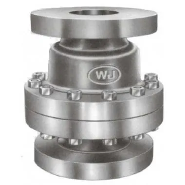 WJ Cast Carbon Steel IBR Vertical Lift Check Valve | WJ