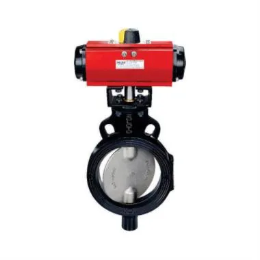 ZOLOTO Butterfly Valve (Wafer Type) PN-10 with Pneumatic Actuator | ZOLOTO