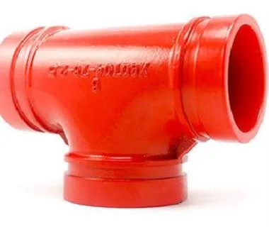 MECH DI GROOVED TEE COUPLING MECH DI GROOVED TEE COUPLING